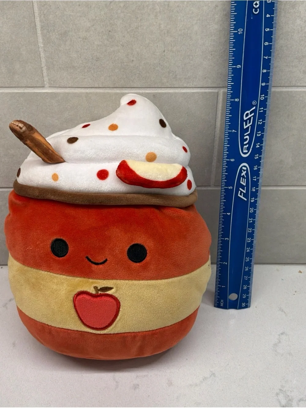 Squishmallow Mead the Fall Harvest Apple Cider Latte 8” Plush